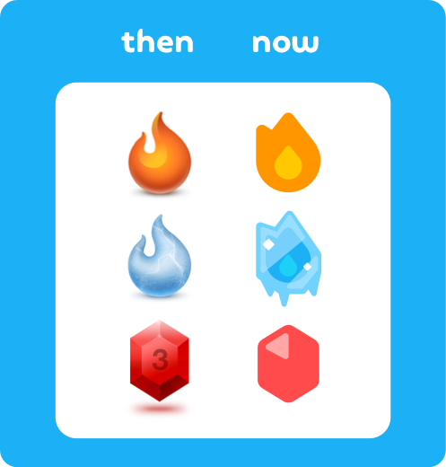 Shape language: Duolingo's art style