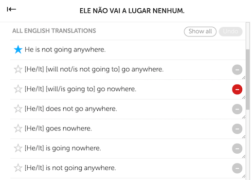 Portuguese-translations
