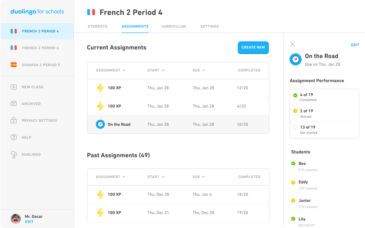 duo lingo for schools