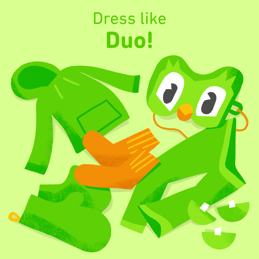 Duolingo Costume