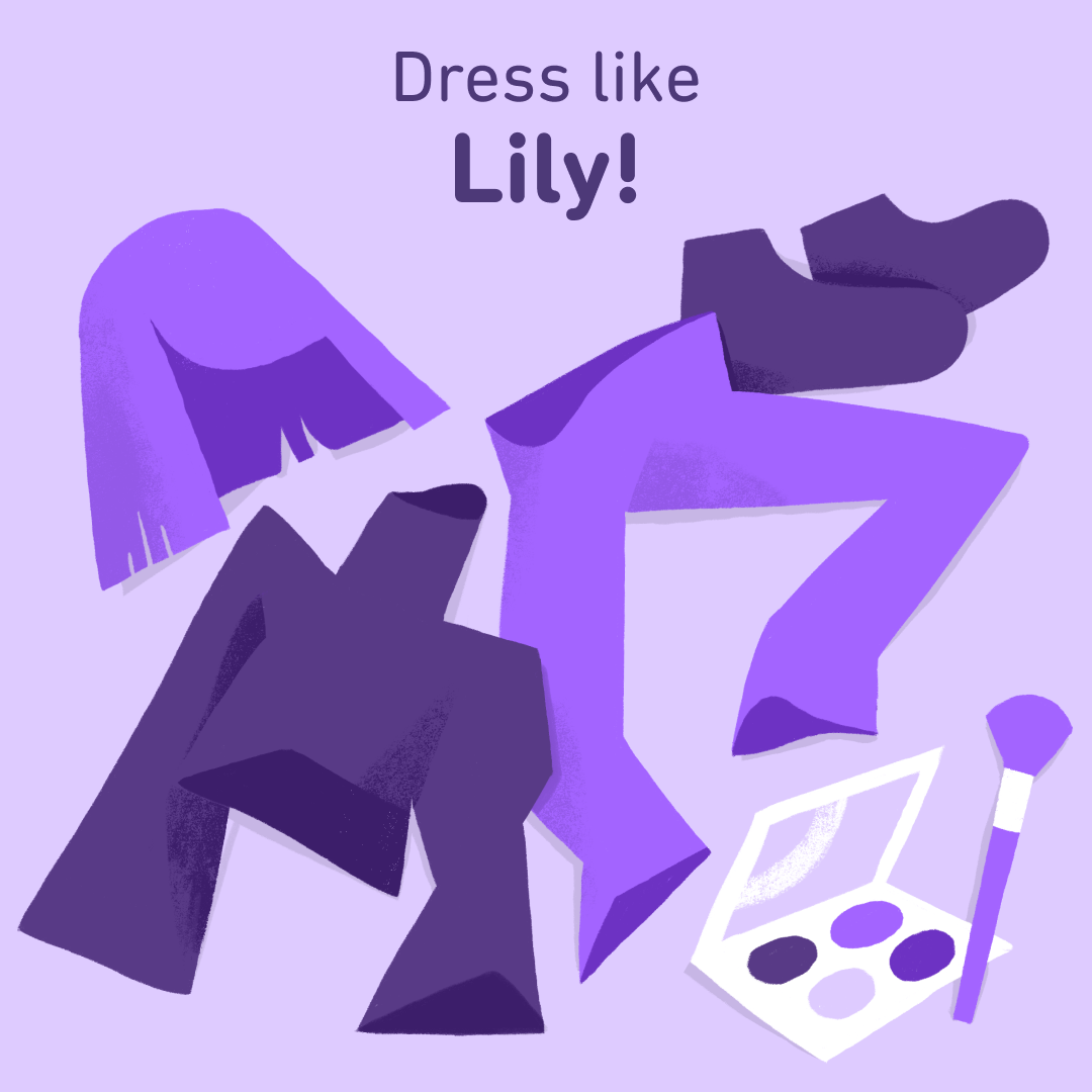 Duolingo Lily Costume