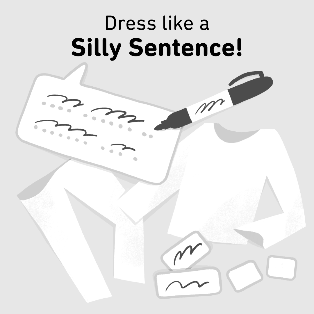 Duolingo silly sentence costume