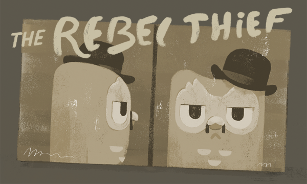 Image for The Rebel Thief Duolingo Podcast