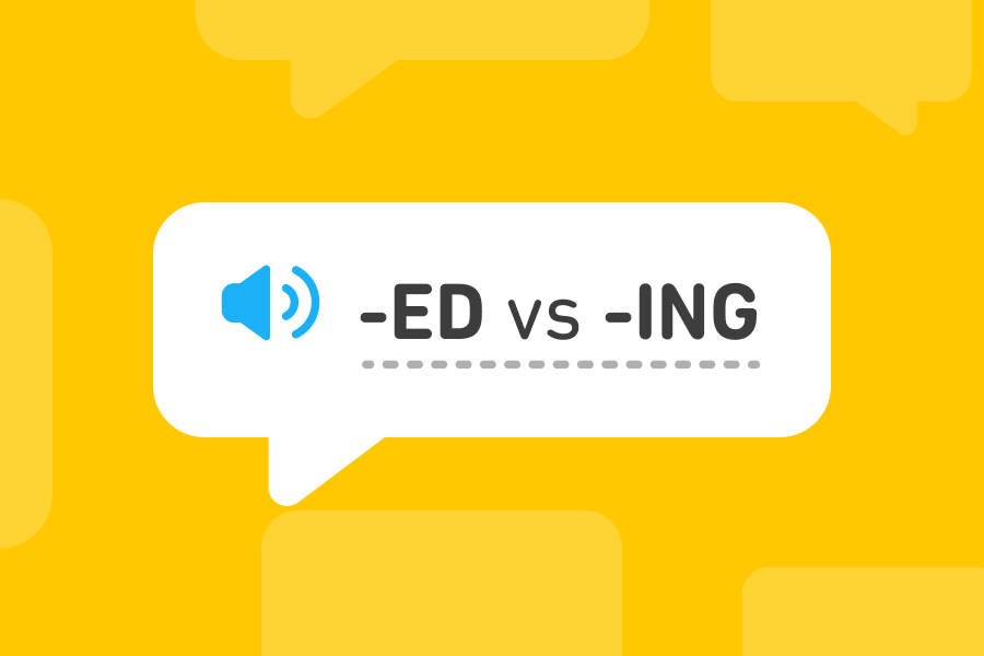 Comment utiliser les adjectifs en -⁠ED et -ING en anglais