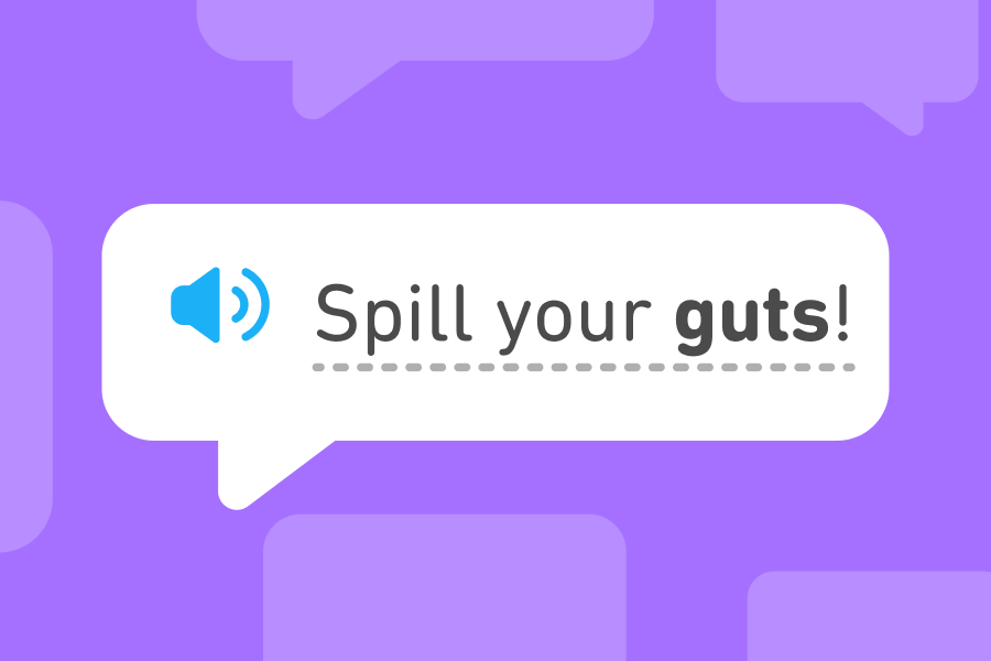 6 expresiones en inglés con la palabra “guts”