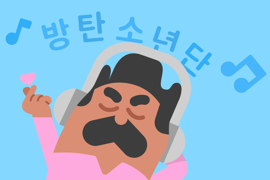 Duolingoで韓国語を学ぶB⁠T⁠S⁠フ⁠ァ⁠ン⁠にイ⁠ン⁠タ⁠ビ⁠ュ⁠ー⁠！