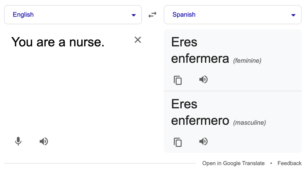 Is Google Translate Wrong