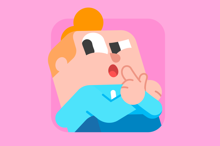 Junior semble pensif et jette un regard de côté