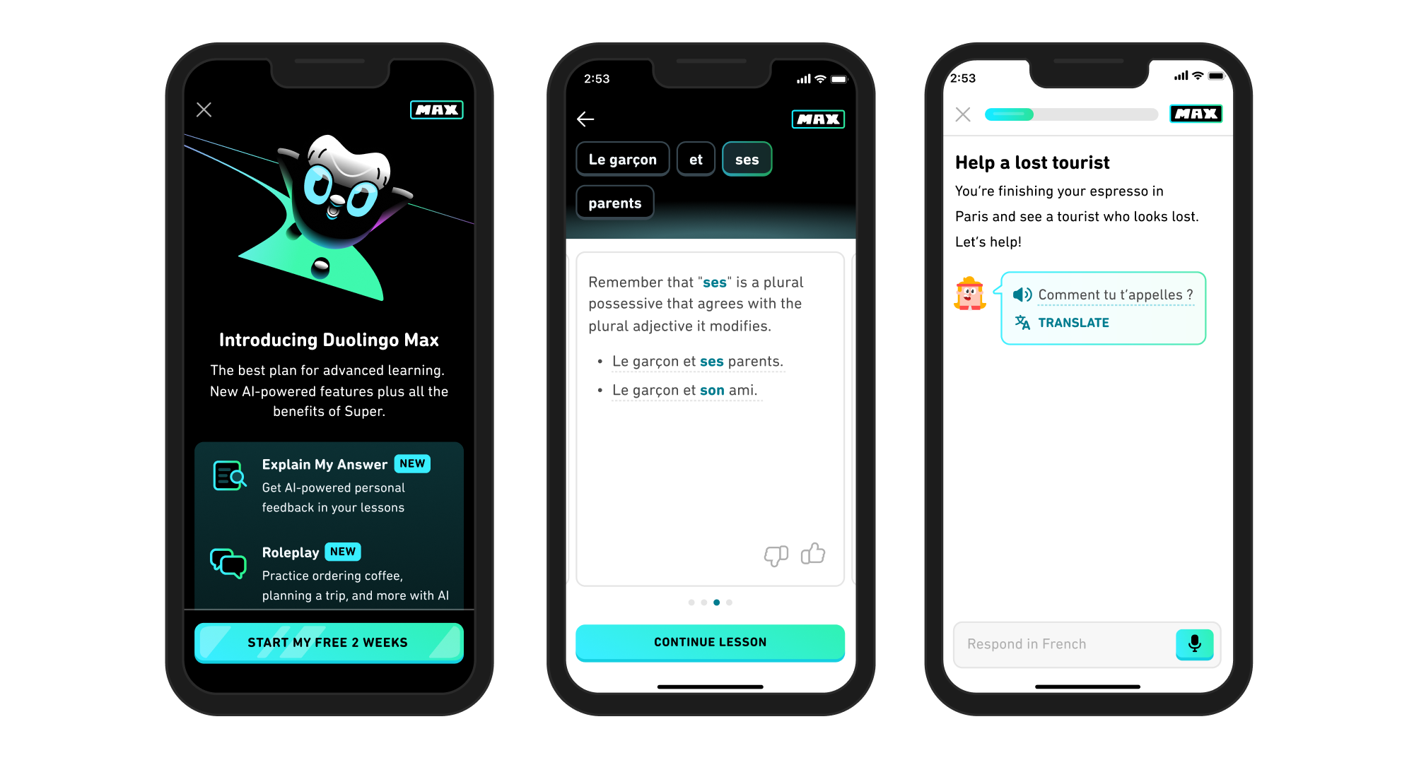 Duolingo Max Duolingo Max